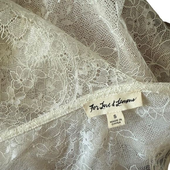 For Love & Lemons Stardust Lace Mini Dress - Picture 10 of 11